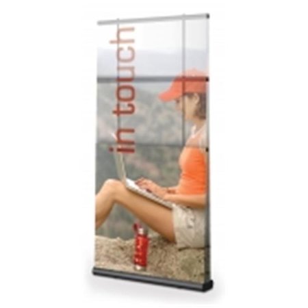 TESTRITE VISUAL PRODUCTS Testrite Visual Products RY3 Mercury Retractable Banner Stands RY3